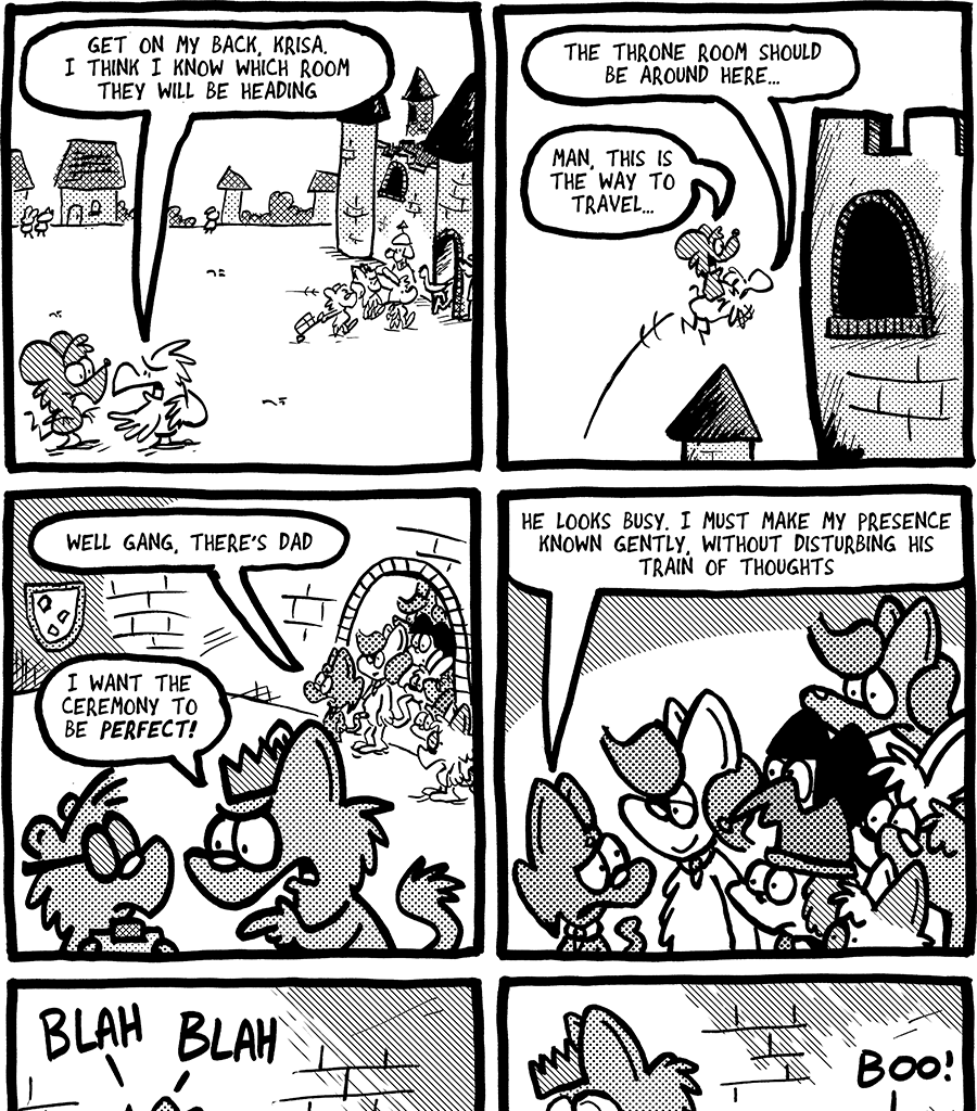 The Fuzzy Princess - Episode 603, Page 1: 2020-07-20-Gentle Thoughts